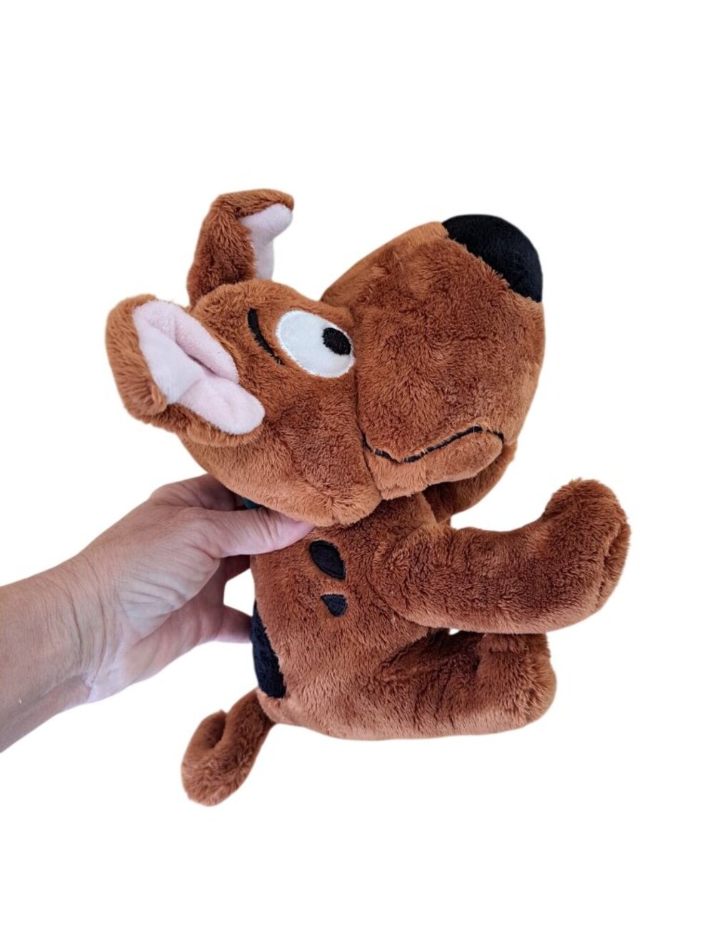 Scooby-Doo Plush Toy 8” Brown Soft Stuffed Animal Hanna-Barbera Official